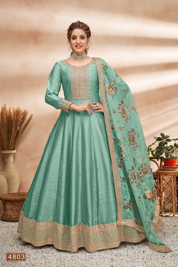 Aanaya 148 Wedding Wear Silk Designer Gown Collection